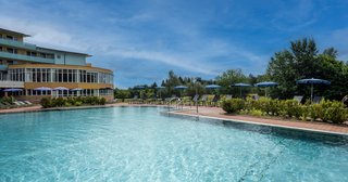 vivea Hotel Bad Traunstein Aussenbecken