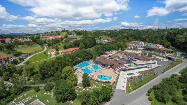 Luftaufnahme Heiltherme Bad Waltersdorf