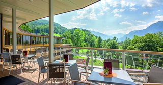 Vivea Bad Goisern Aussicht Terrasse