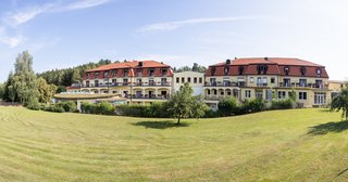 Blick auf das Moorbad Großpertholz