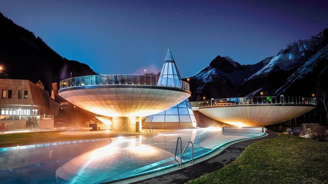 therme aussen aqua dome längenfeld